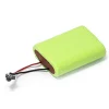 Akku LiFePO4 3,2 V 4500 mAh - Baugröße 18650 flach mit Stecker schwarz