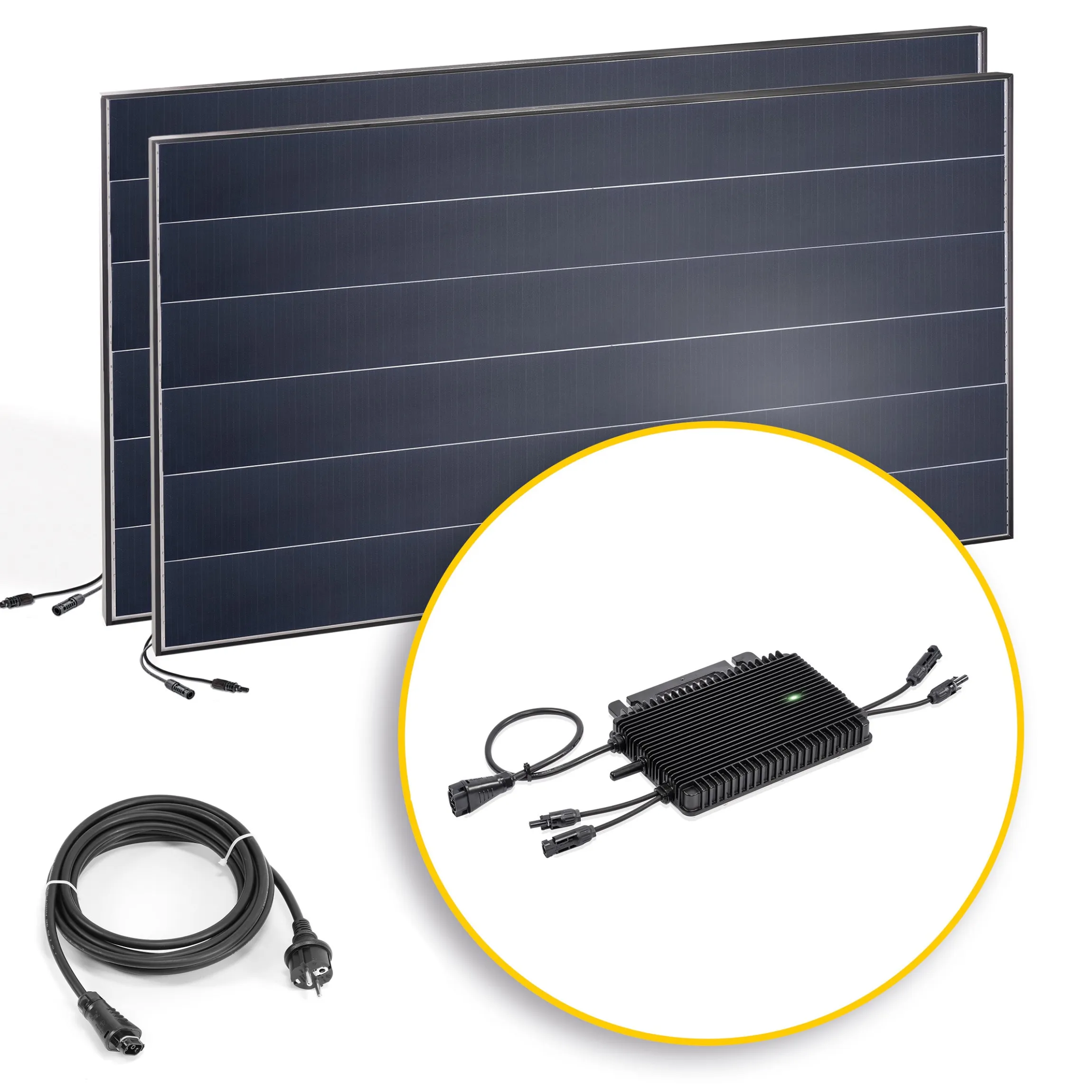 Balkonsolaranlage 720 Wp/ 800 VA