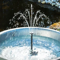 Brunnenpumpe Fountain 130/180 mit Schlauch- und LED-Anschluss
