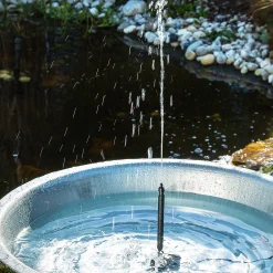 Brunnenpumpe Fountain 130/180 mit Schlauch- und LED-Anschluss