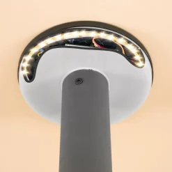 Elegante Solar Standleuchte Lesina 70 cm, anthrazit