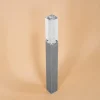 Elegante Standleuchte Bubble Tower 63 cm aus Edelstahl