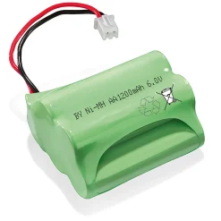 Ersatzakku NiMh 6 V / 1,2 Ah - mit Stecker weiß