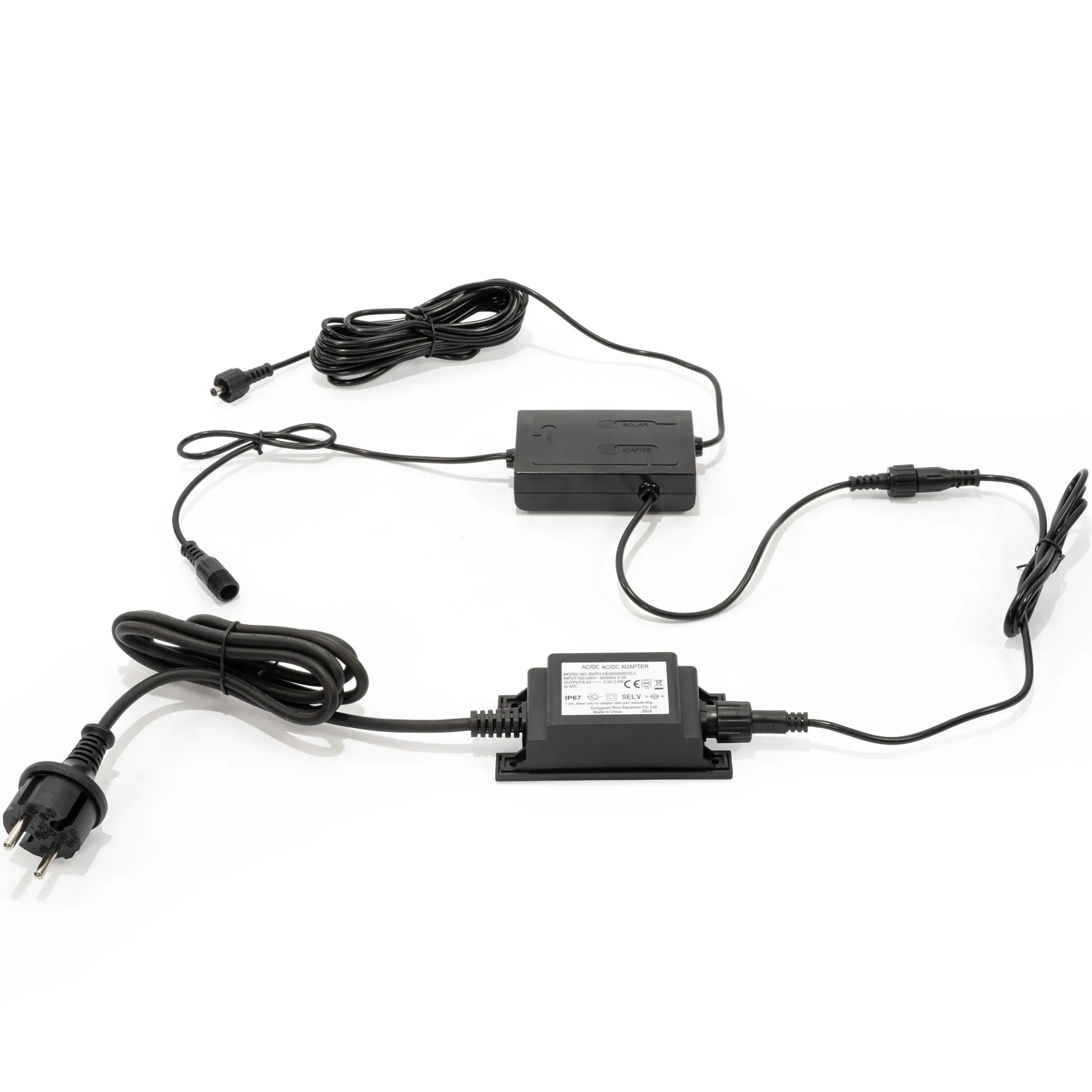 Hybrid-Controller für Pumpen mit Stecker rund