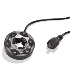 LED Lichtring 12 - 24 VDC mit 6 LEDs, blau