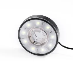 LED Lichtring 9 - 14 VDC mit 9 LEDs, warmweiß