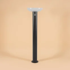 Moderne Solar-Sockelleuchte Linus 90 cm mit Bewegungssensor
