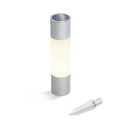 Moderne Solar Standleuchte Pole Light 30 cm DuoColor