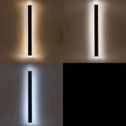 Moderne Solar-Wandleuchte Smartlight 100 cm