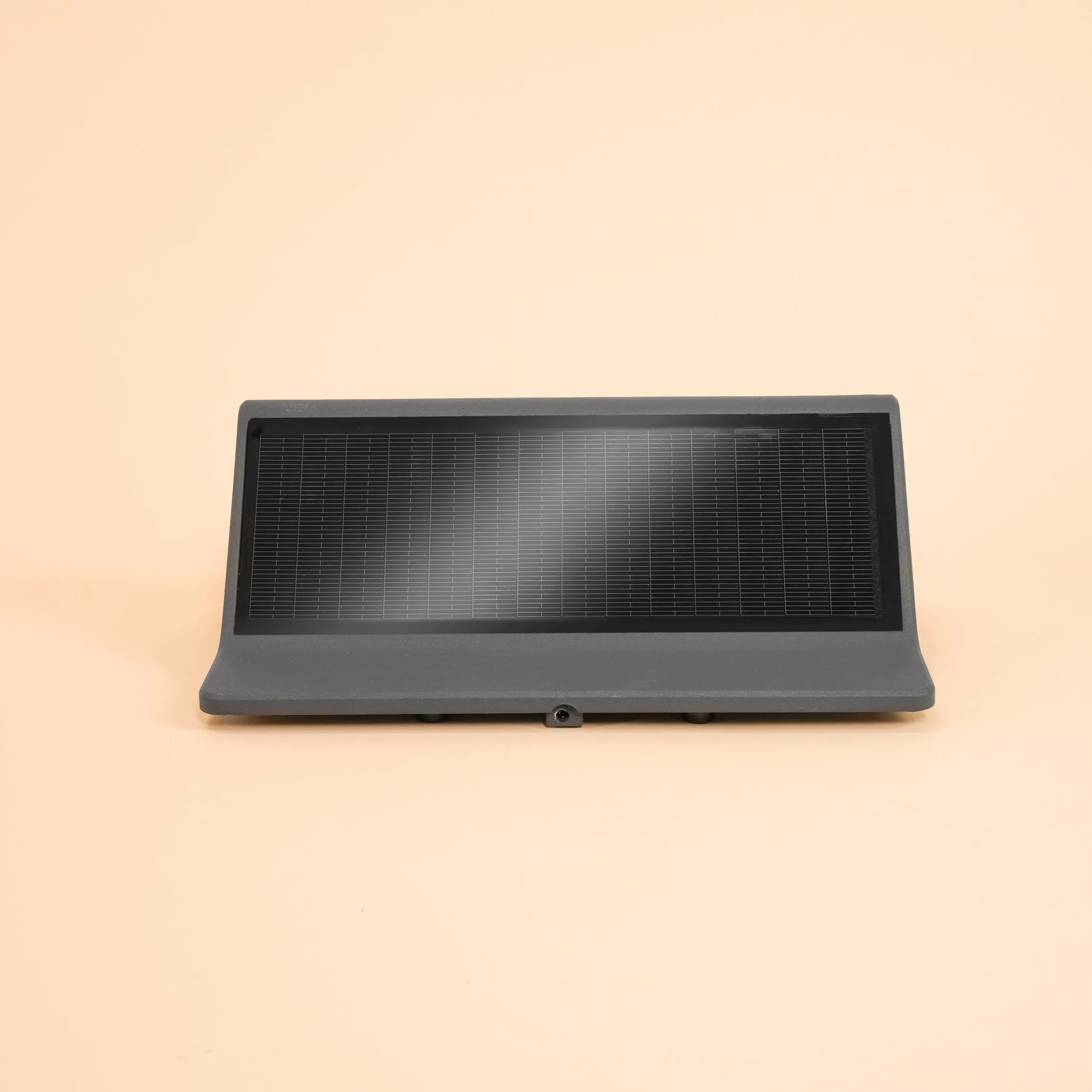 Moderne Solar Wand- & Schilderleuchte AluLine, schwarz
