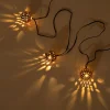 Orientalische Solar Lichterkette mit 20 warmweißen LEDs