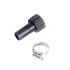 PP-Schlauchtülle 3/4" x 19 mm mit Überwurfmutter und Schelle