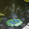 Schwimmendes Solar-Wasserspiel Seerose