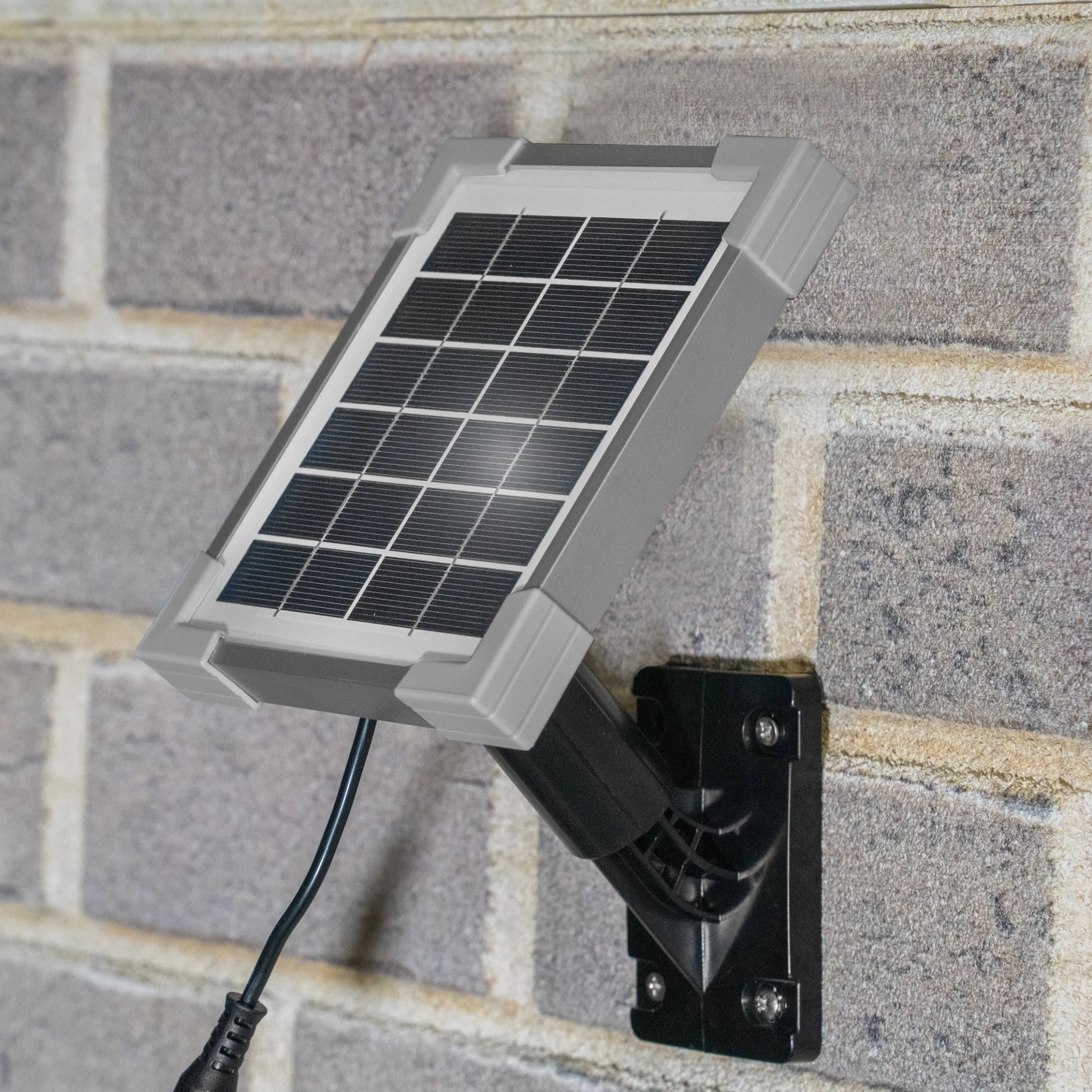 Solar Deko-Leuchtstein 50 cm mit externem 2 W Solarmodul
