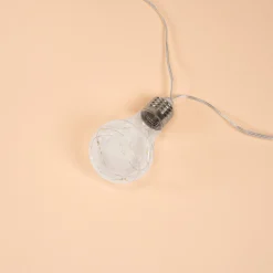 Solar Deko-Lichterkette mit 10 Glühbirnen