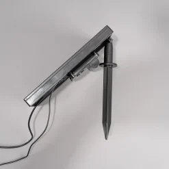Solar Gartenbrunnen mit Vogelpaar und LED-Beleuchtung