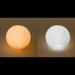 Solar Gartenkugel ⌀ 26 cm in besonderer Sandsteinoptik