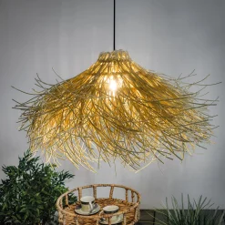 Solar Hängeleuchte Alexandria im Boho-Stil
