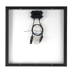 Solar Inselanlage 50 Wp mit 12 V/ 24 Ah Akku und LED Licht