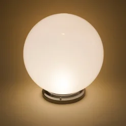 Solarkugel ⌀ 40 cm mit Edelstahlsockel und Fernbedienung