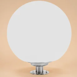 Solarkugel Liana ⌀ 50 cm mit Edelstahlfuß und Fernbedienung