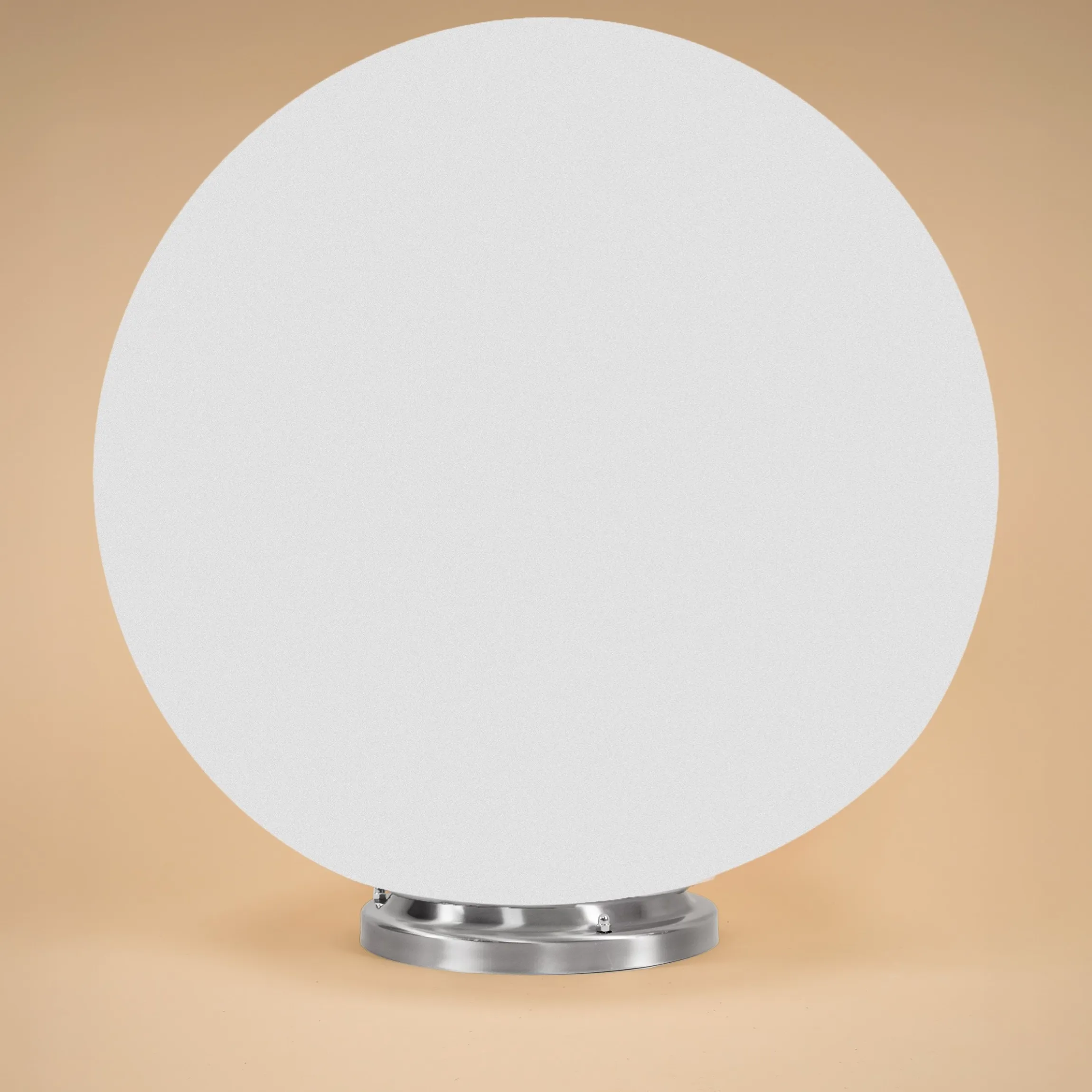 Solarkugel Liana ⌀ 50 cm mit Edelstahlsockel und Fernbedienung