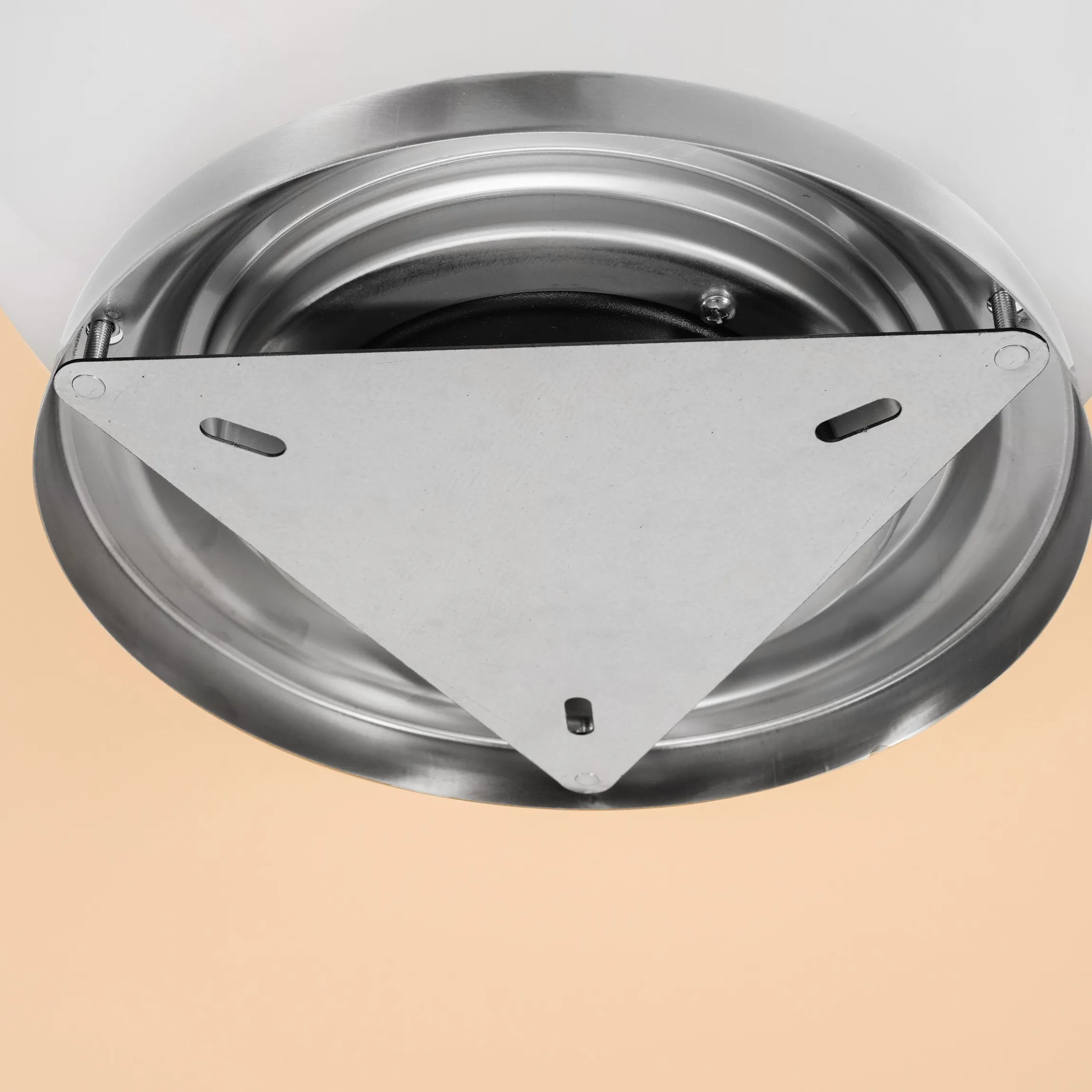 Solarkugel Liana ⌀ 50 cm mit Edelstahlsockel und Fernbedienung