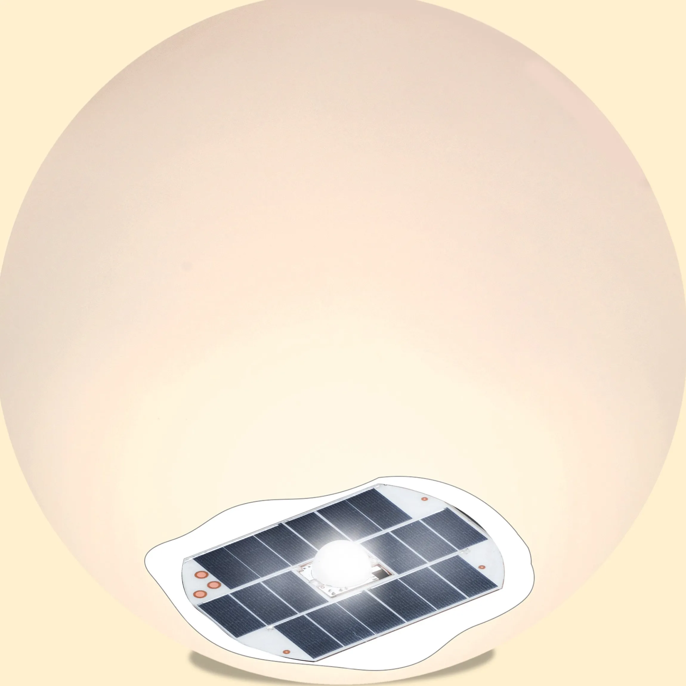 Solarkugel Liana ⌀ 50 cm mit Fernbedienung