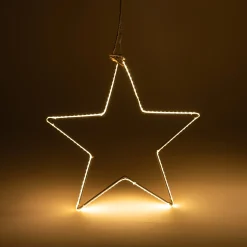 Solar Leuchtstern Ø 30 cm mit 134 warmweißen LEDs