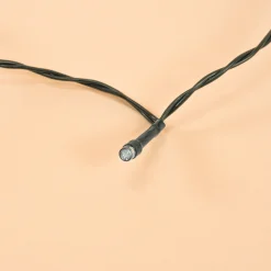 Solar Lichterkette mit 24 bernsteinfarbenen LEDs
