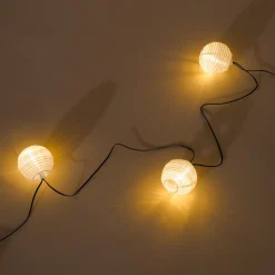 Solar Lichterkette mit 20 Lampions