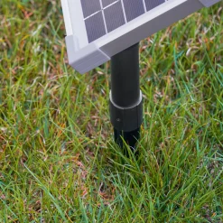 Solar Lichterkette mit 200 warmweißen LEDs und transparenten Kabel