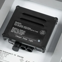 Solarmodul 2 Wp 6V inkl. Akku und Halterung