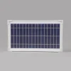 Solarmodul 8 Wp / 8 V mit Stecker 2-polig rund - neues Modell