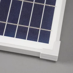 Solarmodul 8 Wp / 8 V mit Stecker 2-polig rund - neues Modell