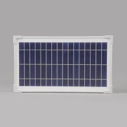 Solarmodul 8 Wp / 8 V mit Stecker 2-polig rund