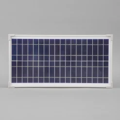 Solarmodul 15 Wp / 18 V mit Stecker 2-polig klein
