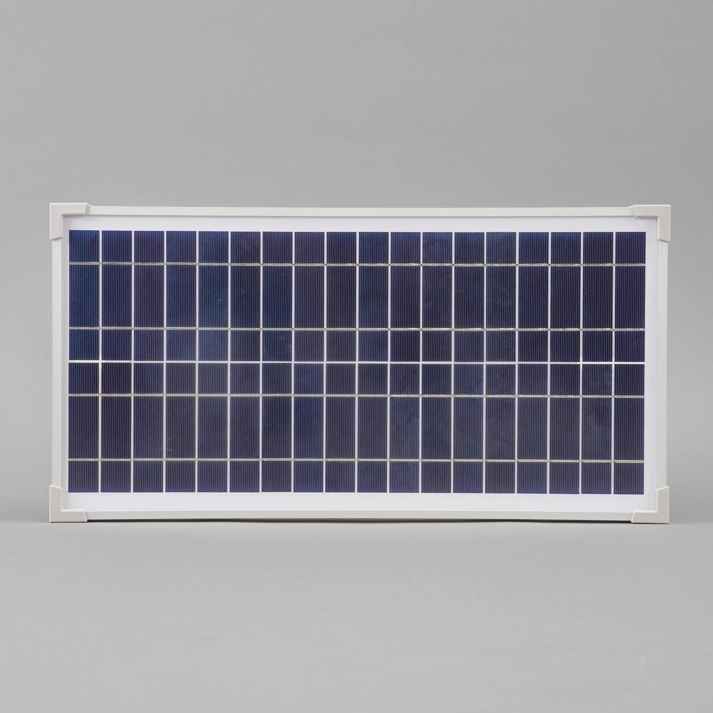 Solarmodul 15 Wp / 18 V mit Stecker 2-polig klein