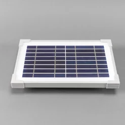 Solarmodul 3,5 Wp / 8 V mit Stecker 2-polig rund