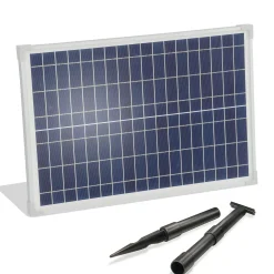 Solarmodul 25 Wp / 18 V mit Stecker 2-polig klein - neues Modell