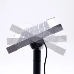 Solarmodul 3,5 Wp 12 V Stecker 2-polig rund inkl. Halterung