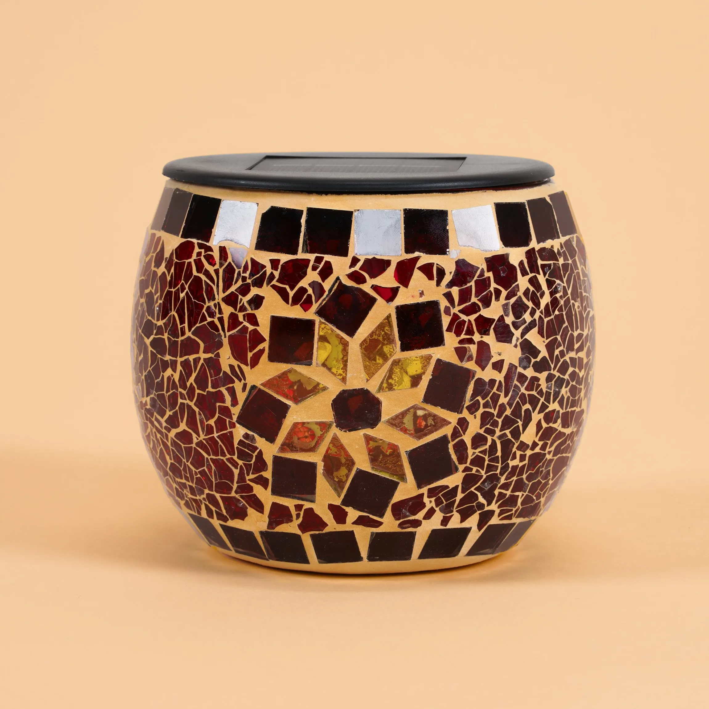 Solar Mosaik-Tischleuchte Brilliant ⌀ 13 cm