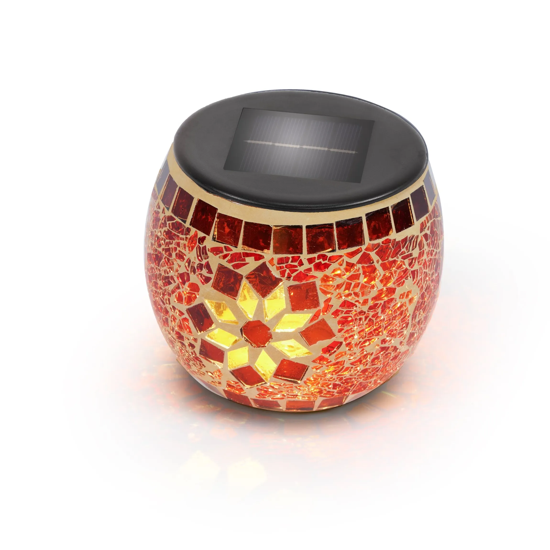 Solar Mosaik-Tischleuchte Brilliant ⌀ 13 cm