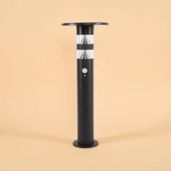 Solar PIR-Standleuchte Casoli 55 cm, schwarz