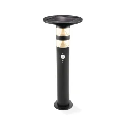 Solar PIR-Standleuchte Casoli 55 cm, schwarz