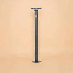 Solar PIR-Standleuchte Mia 85 cm in schwarz