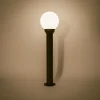 Solar Pollerleuchte mit Leuchtkugel ⌀ 20 cm
