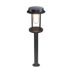 Solar Pollerleuchte Svenja 73 cm, schwarz