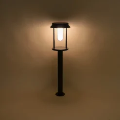 Solar Pollerleuchte Svenja 73 cm, schwarz