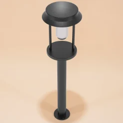 Solar Pollerleuchte Svenja 73 cm, schwarz